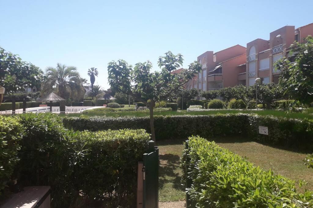 Nid Douillet F2, Clim, Jardin, Piscine, Parking, Plage 200 M Palavas Exterior photo