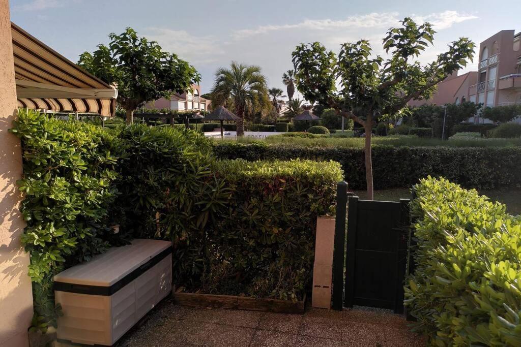 Nid Douillet F2, Clim, Jardin, Piscine, Parking, Plage 200 M Palavas Exterior photo